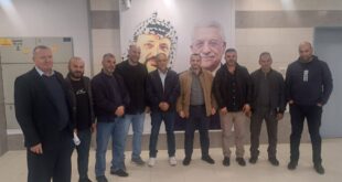 حركة فتح منطقة بني نعيم التنظيمية تشارك في "مؤتمر الشاعر عز الدين مناصرة" وتزور مستشفى محمود عباس في حلحول