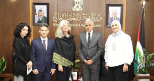 الوزير أمجد برهم يبحث مع مؤسسة "كرييتف" تعزيز الدعم التربوي لقطاع غزة