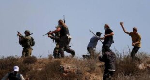 مستوطنون يهاجمون تجمعاً بدويا قرب الخان الأحمر شرق القدس