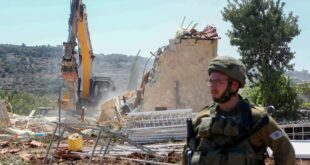 الاحتلال يهدم منزلا في فروش بيت دجن شرق نابلس