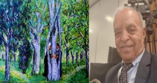 عِناقُ الشَّجَرَةِ – حينَ يَحتَضِنُ الوَطَنُ أبنَاءَهُ بالعِشقِ والحنين ، لوحةُ الفنّان محمد دغليس ، كلماتُ : د. وليد العريض