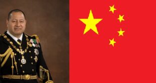 ملك تونغا يزور الصين