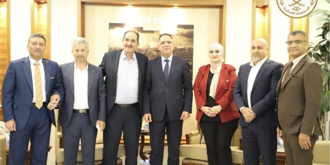 قائد جهاز الاستخبارات العسكرية يستقبل وفد اللجنة الأولمبية الفلسطينية برئاسة اللواء عبد المجيد حجة