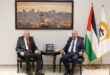 حسين الشيخ يستقبل ممثل روسيا لدى السلطة الفلسطينية السفير غوتشا بواتشيدزه