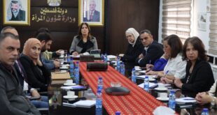 وزارة شؤون المرأة تعقد لقاء تشاوريا مع مؤسسات المجتمع المدني النسوية والحقوقية في الضفة وغزة