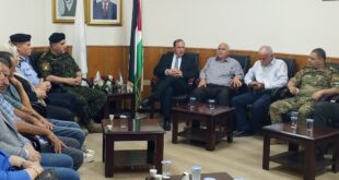 محافظ طولكرم اللواء د. كميل يزور بلدية عنبتا ويطلع على احتياجاتها