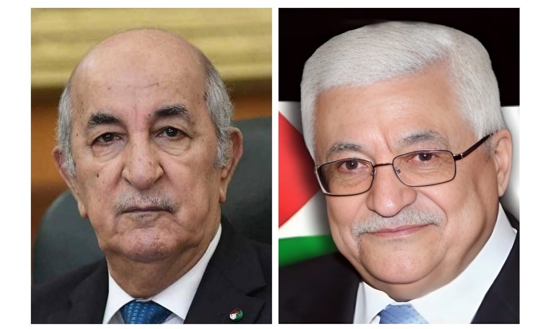 الرئيس الفلسطيني محمود عباس يهنئ نظيره الجزائري عبد المجيد تبون بعيد الثورة الجزائرية المجيدة