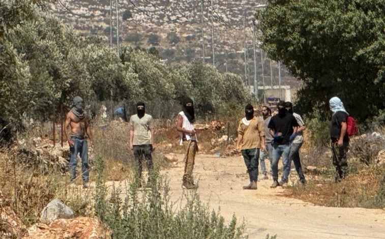 مستوطنون يهاجمون المغير شرق رام الله