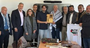 الأقاليم الخارجية لحركة فتح تشارك هيئة شؤون الأسرى والمحررين ومؤسسات الأسرى بتكريم اتحادات نقابات العمال الإسبانية