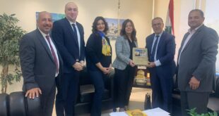 لبنان : وزيرة الشباب والرياضة تستقبل رئيس وأعضاء المجلس الإداري لجمعية المقاصد في صيدا