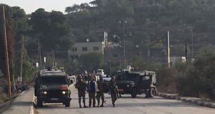 قوات الاحتلال تقتحم تقوع جنوب شرق بيت لحم وتداهم منزلا