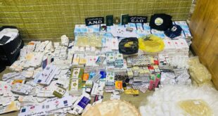 المباحث العامة في الشرطة تضبط معملاً لتصنيع وتزوير الأدوية في طولكرم