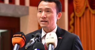 القائم بالأعمال في سفارة جمهورية الصين الشعبية لدى دولة الكويت ليو شيانغ