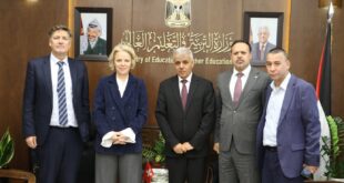 وزير التربية أمجد برهم يبحث مع ممثلة سويسرا سبل دعم التعليم