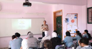 الضابطة الجمركية تقدم محاضرة توعوية لطالبات المدرسة الإسبانية الأساسية العليا في رام الله والبيرة