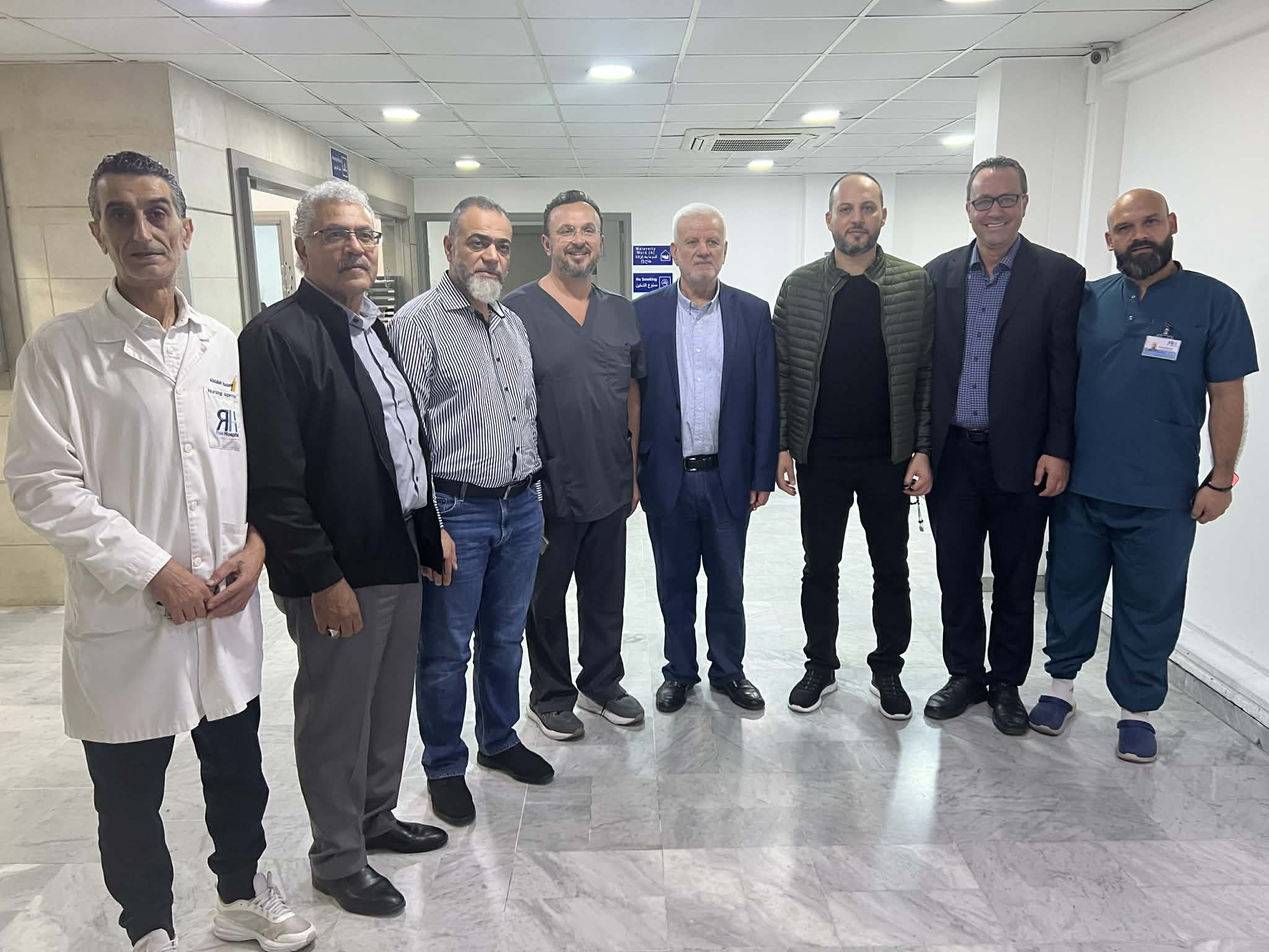 قيادة فصائل منظمة التحرير الفلسطينية في لبنان تزور جرحى العدوان الصهيوني على مخيم عين الحلوة