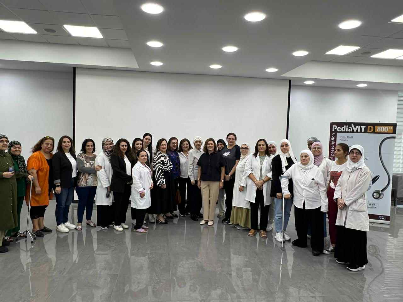 محاضرة "أهمية فيتامين D لك ولعائلتك" للدكتورة مهى أبو علفا في جمعية المواساة – صيدا