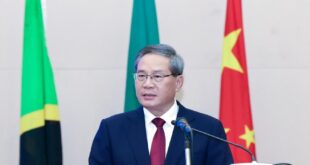 رئيس مجلس الدولة الصيني: الصين مستعدة للعمل مع زامبيا وتنزانيا لبناء محور جديد للنمو الاقتصادي