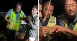 شباب سعوديون ينقذون مهندسين صينيين من سيول حائل .. عمل تلقائي يعكس عمق الصداقة بين الشعبين