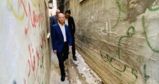 السفير الصيني تسنغ جيشين يزور مخيم الفارعة والتجمعات البدوية بالأغوار الشمالية