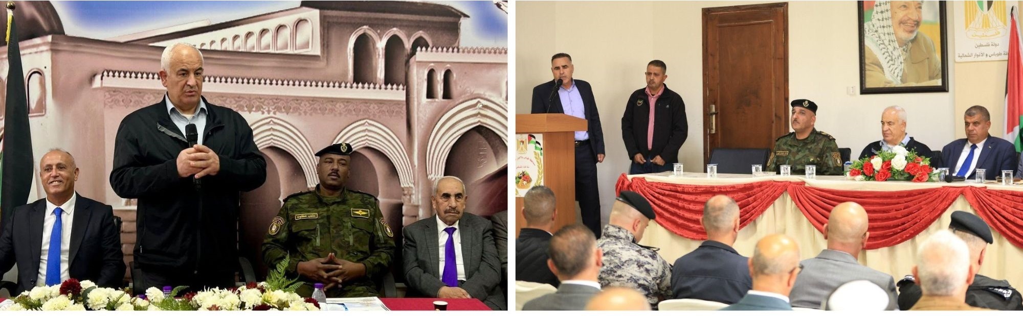 وزير الداخلية يلتقي لجان السِّلم الأهلي في جنين وطوباس