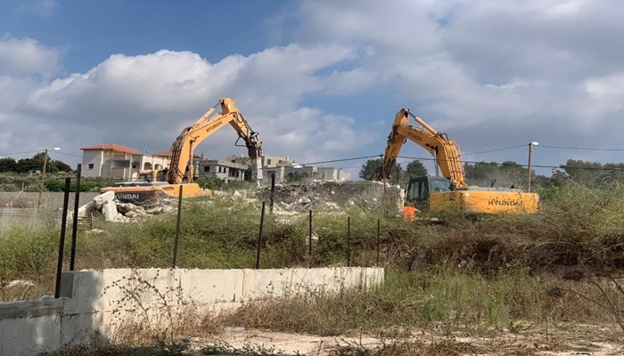 الاحتلال يهدم ويجرف متنزها في القبيبة شمال غرب القدس