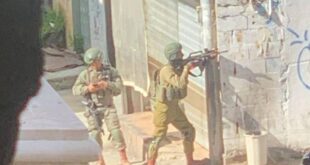 الاحتلال يقتحم مخيم عسكر شرقي نابلس