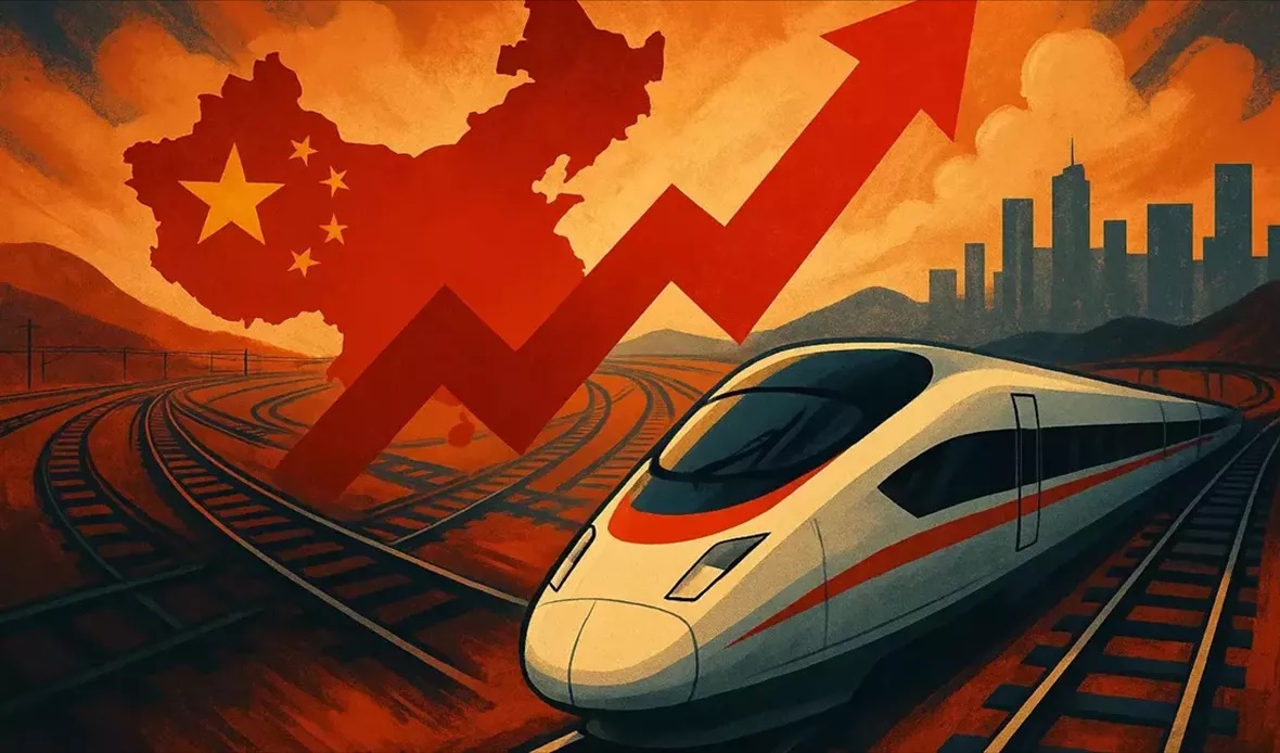 5.7 في المائة ارتفاعا في استثمارات الصين في السكك الحديدية خلال فترة يناير-أكتوبر