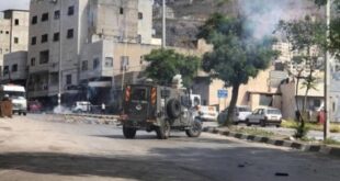 الاحتلال يقتحم مخيم عسكر الجديد شرق نابلس