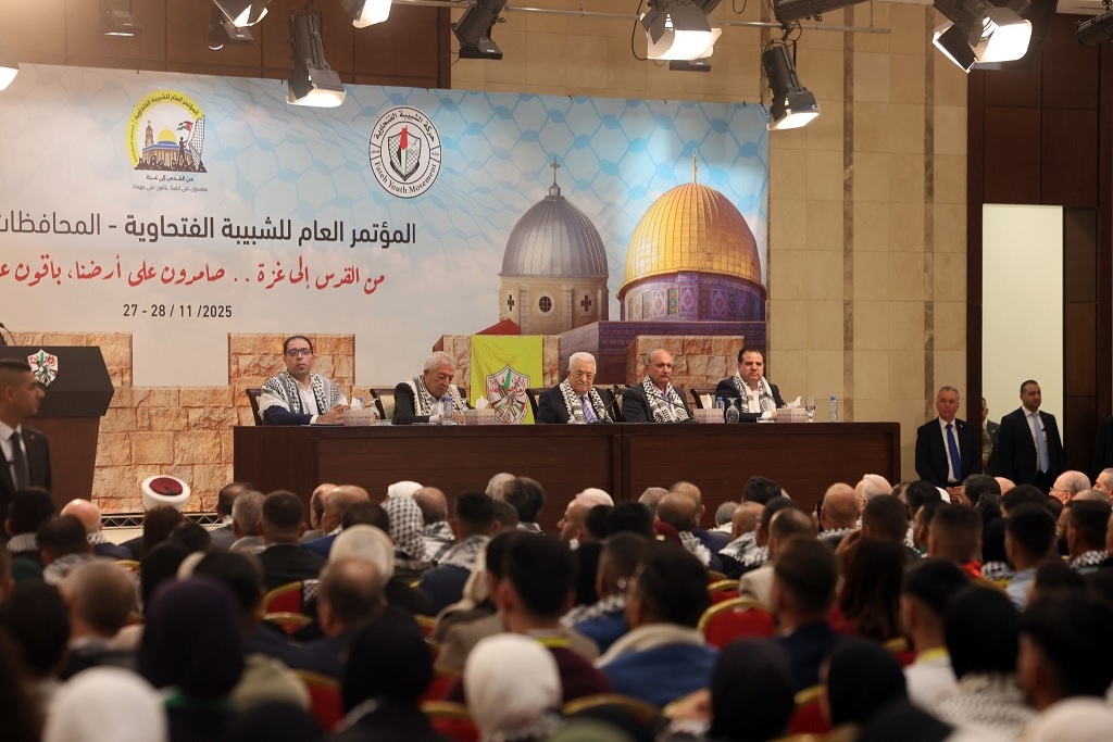 الرئيس محمود عباس لشبيبة فتح ولكل شباب فلسطين : أنتم رهان المستقبل الرابح وكلنا ثقة بكم