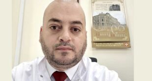 طبيب فلسطيني مختص في الامراض الجلدية والتناسلية و أمراض الحساسية و علم الفيروسات ينشر بحثا طبيا في مجلة تابعة لوزارة الصحة الروسية