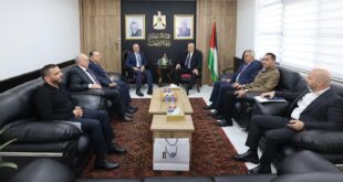 اللواء زياد هب الريح يستقبل الأمين العام للهيئة الخيرية الأردنية والسفير الأردني