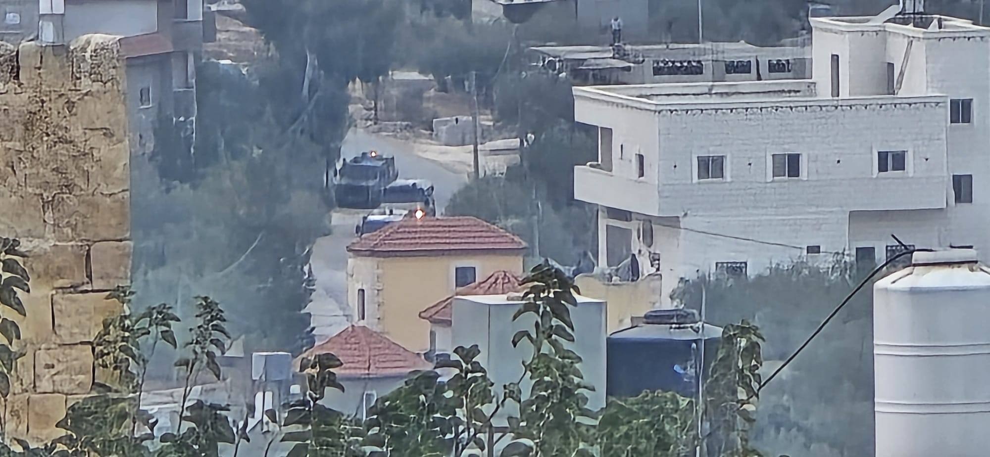 قوات الاحتلال تقتحم بيت فوريك شرق نابلس