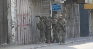 قوات الاحتلال تعتقل أربعة شبان من ضاحية اكتابا شرق طولكرم