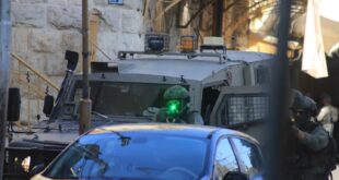 قوات الاحتلال تعتقل 9 مواطنين من مدينة نابلس ومخيم بلاطة