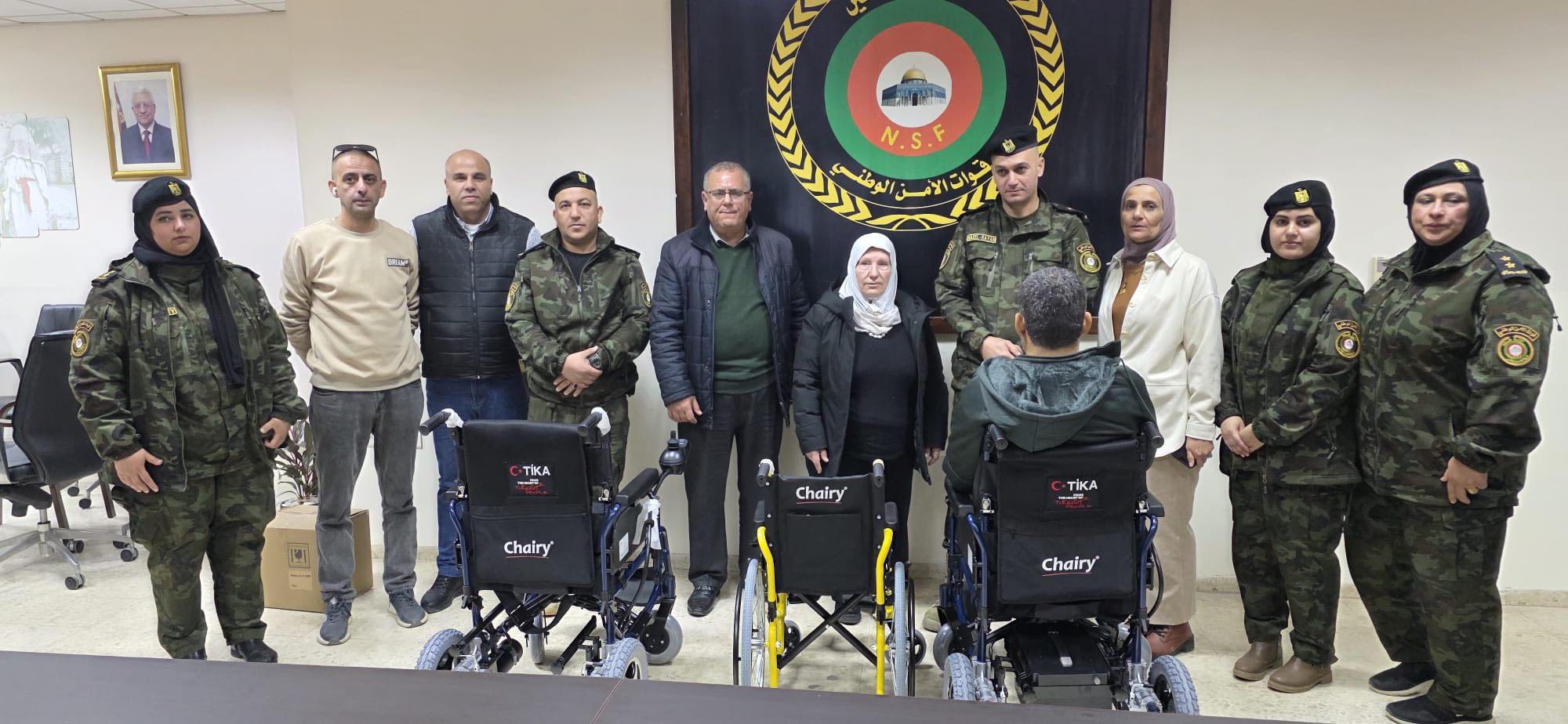 الأمن الوطني في جنين يستقبل اللواء رائدة الفارس مسؤولة ملف الشؤون الإنسانية في مكتب السيد الرئيس