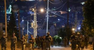 قوات الاحتلال تقتحم مدينة نابلس