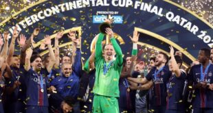 باريس سان جيرمان يفوز بكأس القارات محققا سداسية تاريخية