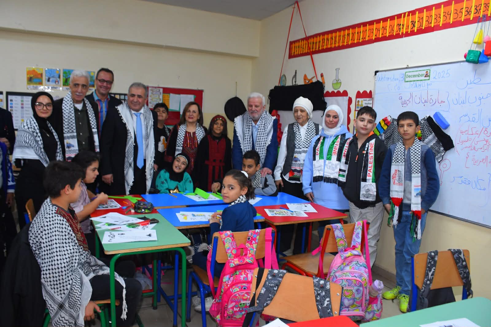 بحضور السفير الفلسطيني في لبنان ، جمعية المواساة تحيي يوم التضامن مع الشعب الفلسطيني واليوم الدولي للأشخاص ذوي الإعاقة