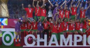 المغرب بطلاً لكأس العرب
