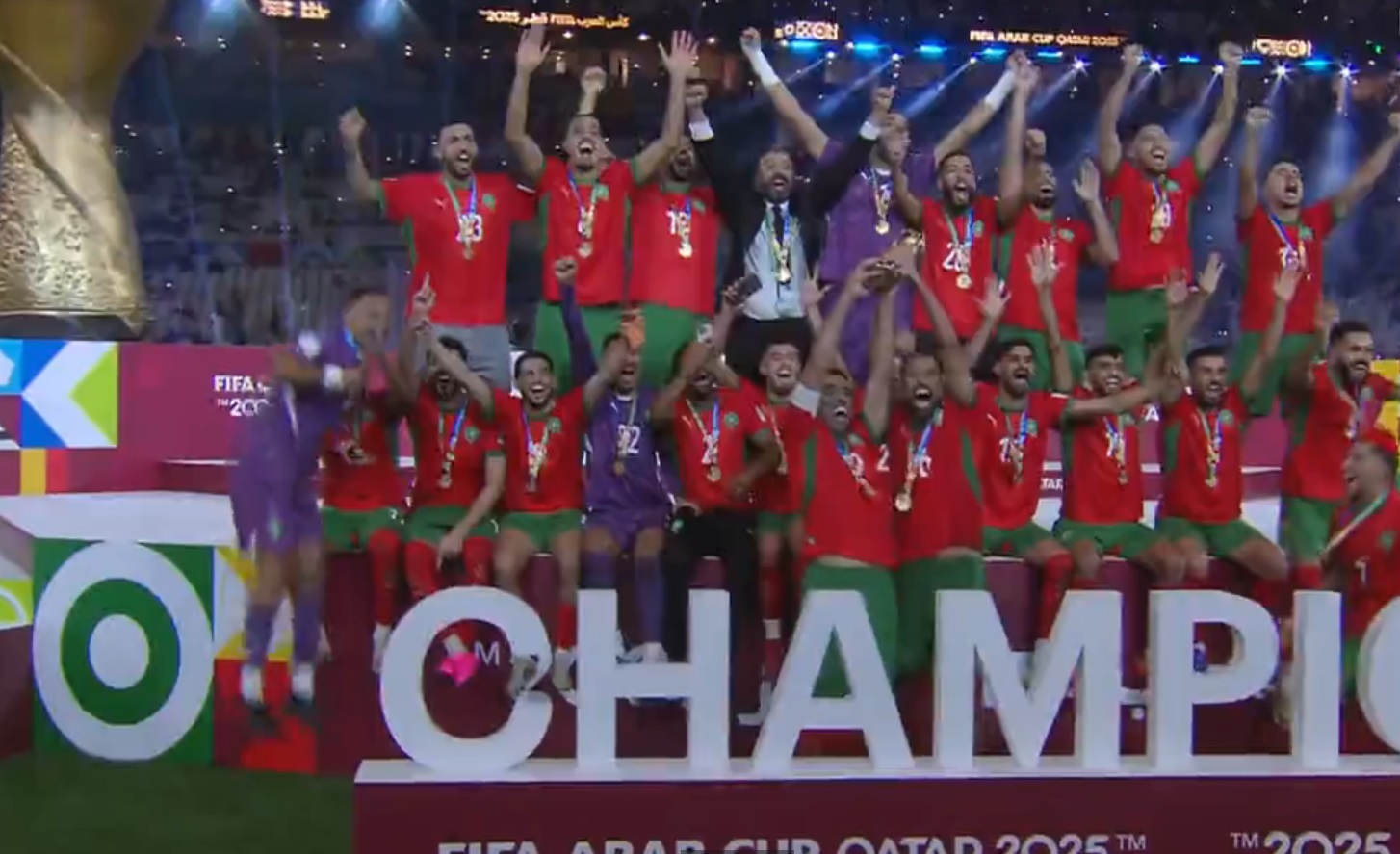 المغرب بطلاً لكأس العرب