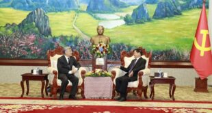 وفد من الحزب الشيوعي الصيني يزور كمبوديا ولاوس