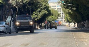 جيش الاحتلال يحاصر منزلا في البلدة القديمة بنابلس