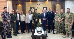 اللواء د. كميل يترأس الاجتماع الدوري مع مدراء الأجهزة الأمنية بمحافظة طولكرم