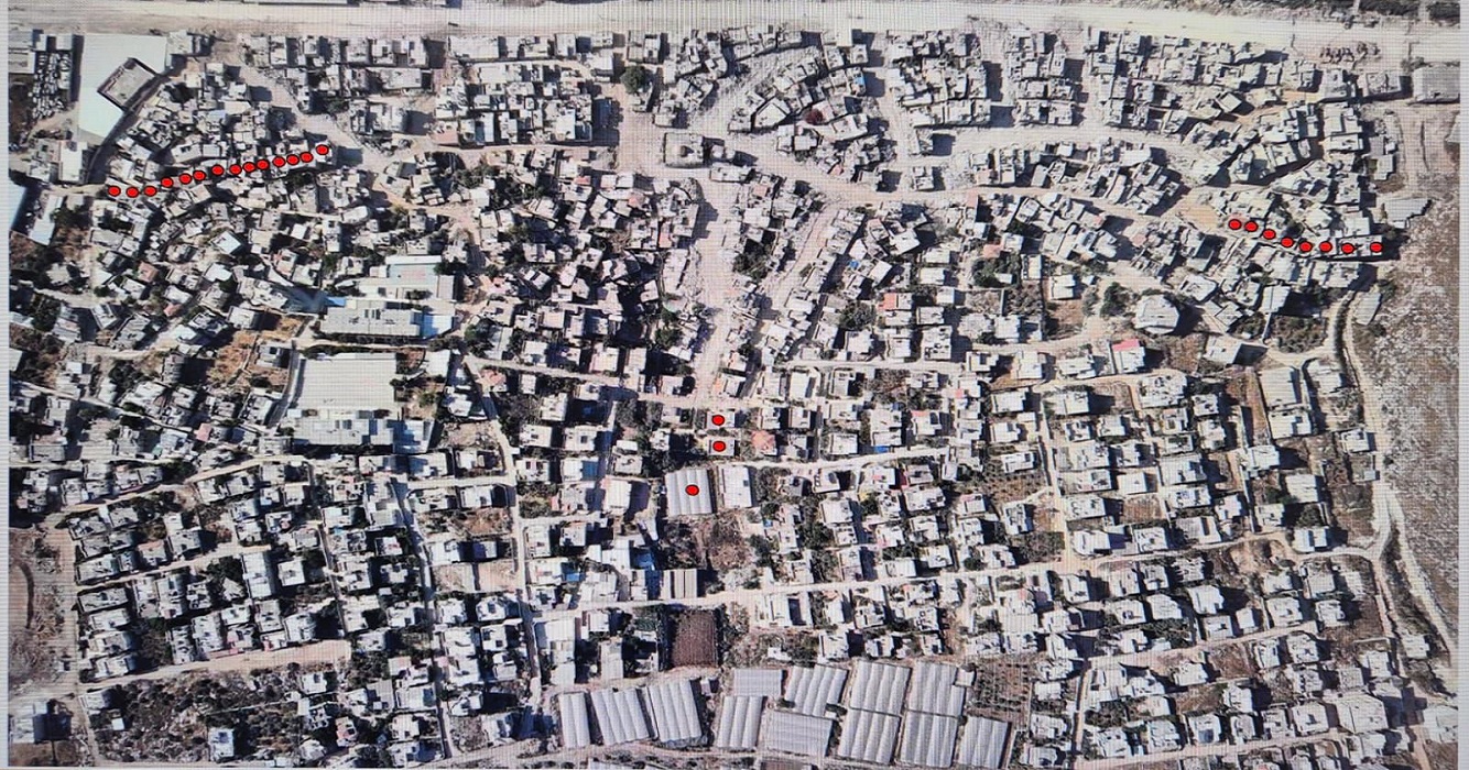 جيش الاحتلال يصدر قرارا بهدم 25 مبنى جديدا في مخيم نور شمس شرق طولكرم