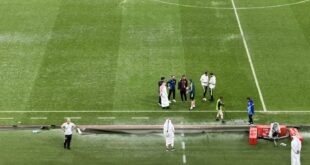 كأس العرب : إرجاء انطلاق الشوط الثاني من مباراة السعودية والإمارات بسبب الأمطار