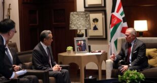 وزير الخارجية الصيني: الصين ستظل الشريك الاستراتيجي الأكثر موثوقية للأردن