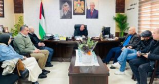 اللواء د. كميل يستقبل وفداً من دائرة طولكرم الانتخابية في إطار تقديم عرض عن قانون الانتخابات المحلية الجديد