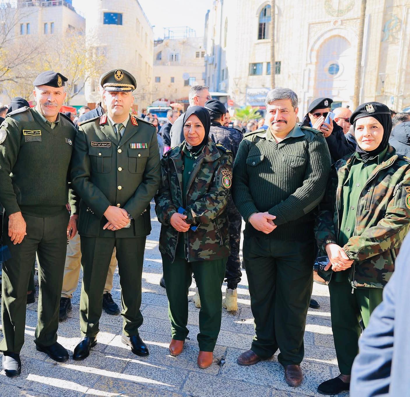 الأمن الوطني يهنئ الطوائف المسيحية بمناسبة الأعياد المجيدة في محافظة بيت لحم
