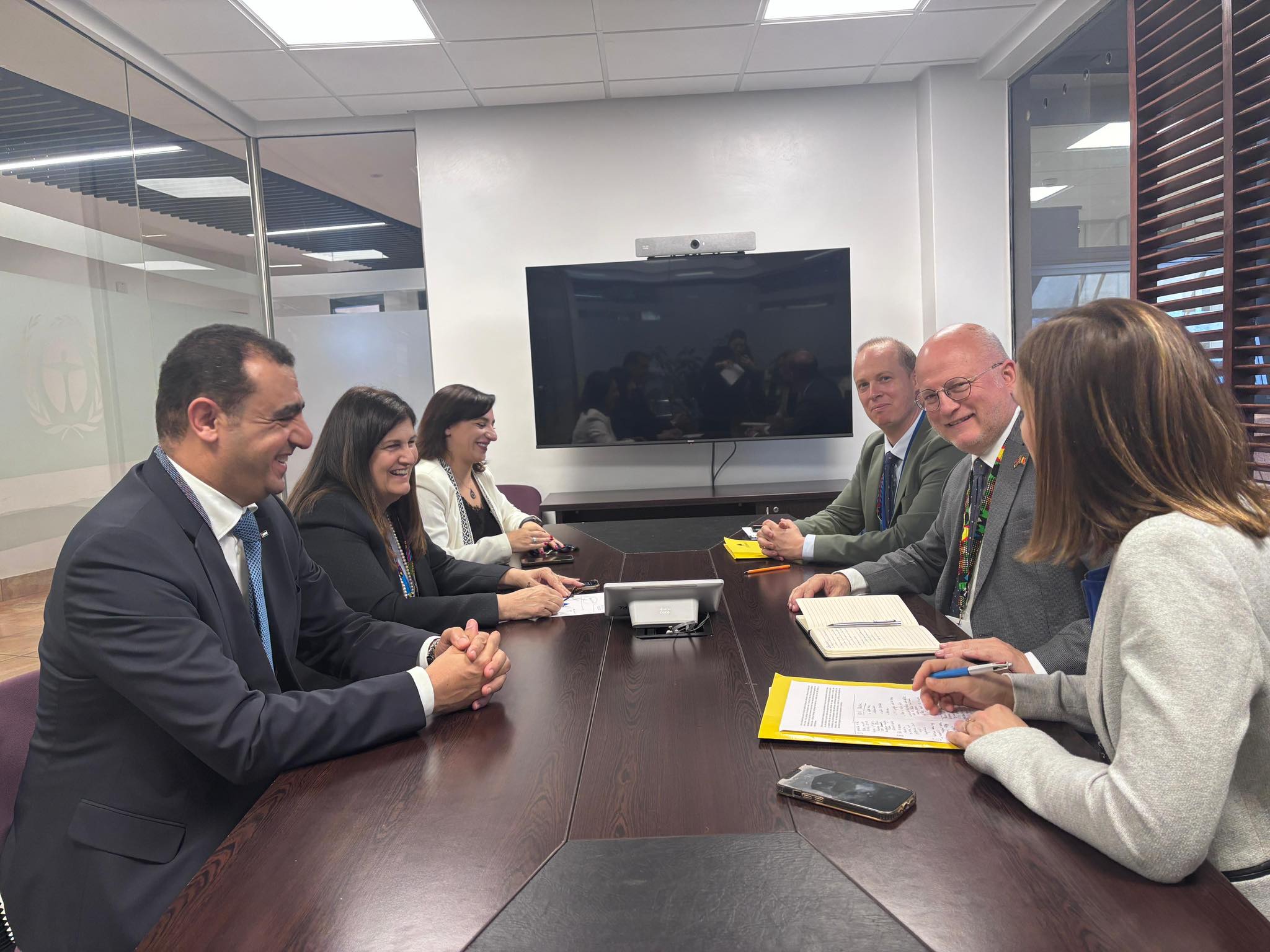 الوزيرة شاهين تلتقي وزير المناخ والبيئة البلجيكي على هامش اجتماعات الدورة السابعة لجمعية الأمم المتحدة للبيئة